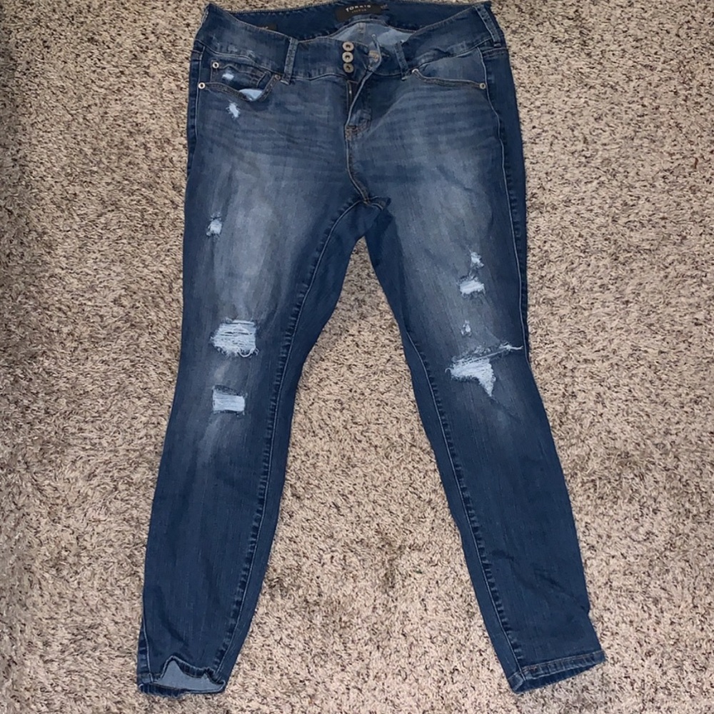 Medium wash Premium stretch jegging